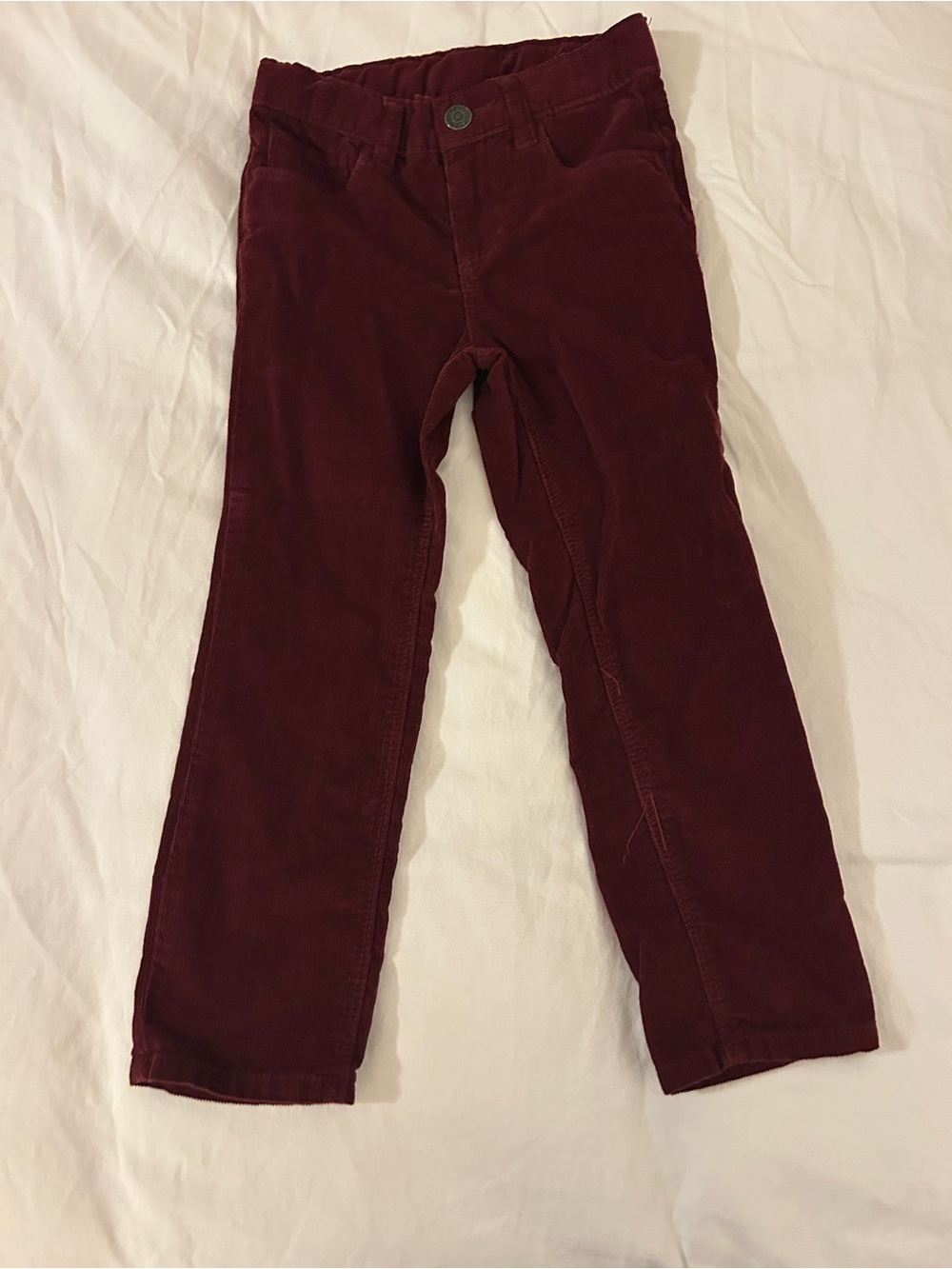 Old Navy Wine Corduroy Leggings